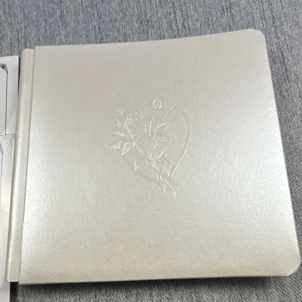 Creative Memories Wedding Scrapbook Album excellent Bundle 2 Pack Page Protector